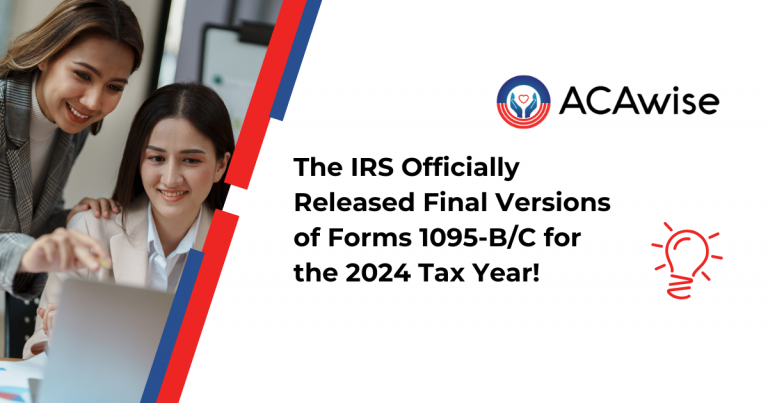 ACA Forms 1095 for 2024